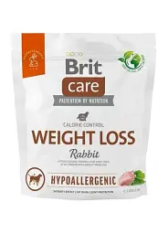 Корм для собак із зайвою вагою Brit Care Dog Hypoallergenic Weight Loss гіпоалергенний з кроликом 1 кг