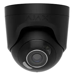 IP-Камера дротова TurretCam HL black, 5мп, 4мм, гібридне підсвічування IR 50м, білий Led 50м, P Ajax teh0015964 - мініатюра 2