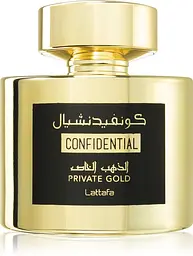 Оригінал Lattafa Perfumes Confidential Private Gold 100 мл Парфумована вода
