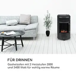 Газовий обігрівач Blumfeldt Andora Deluxe 3.4кВт (10035406) - мініатюра 6