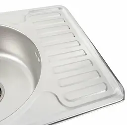 Кухонна мийка Platinum 5844 декор 0,8/180 мм (SP000018185) - мініатюра 2