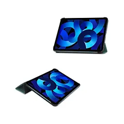 Чохол до планшета BeCover Smart Case Apple iPad Air 5 (2022) 10.9" Dark Green (710772) - мініатюра 7