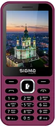 Мобільний телефон Sigma X-style 31 Power Type-C Purple (4827798855041)