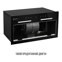 Витяжка повновбудована PERFELLI VIOLA 5PWRB NERO - мініатюра 11