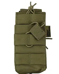 Підсумок під магазини АК Kombat UK Single Duo Mag Pouch Койот (1000-kb-sdmp-coy) - мініатюра 2