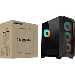 Корпус Gigabyte C301 Glass V2 Black (GB-C301G TYPE-C V2) [173397] - мініатюра 8