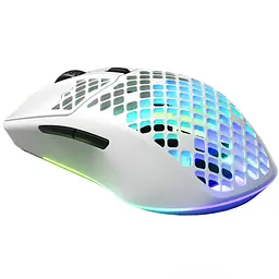 Мишка SteelSeries Aerox 3 Wireless Snow, RGB, 18000dpi., 6кн., біла - мініатюра 3