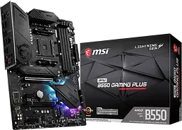 Материнська плата MSI B550 MPG Gaming Plus Socket AM4 (MPG B550 GAMING PLUS) Б/В