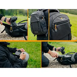 Рюкзак для фотоапарата Lowepro Adventura BP 150 III Black (LP37455-PWW) [128481] - мініатюра 14