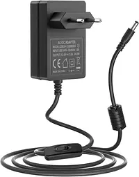 Адаптер живлення 12V 2A для WiFi роутерів Netgear, Linksys, Asus
