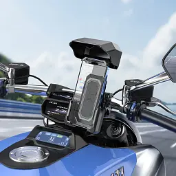 Велотримач для телефона Hoco H31 Wild Wolf Bicycle Motorcycle Universal Holder Black - мініатюра 7