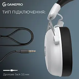 Навушники GamePro Asgard Skald Origin White (HS850W) - мініатюра 10
