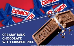 Шоколадні батончики Nestle Crunch Chocolate Bar Fun Size 76.5 г - мініатюра 6