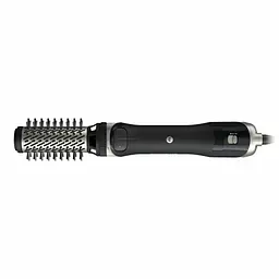 Фен-щітка Rowenta Renewal Brush Active, 1000Вт, 3 режими, іоніз-я, хол. обдув, обгорт. насадка, 5 насадок, кераміка, чорний - мініатюра 2