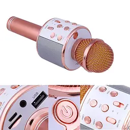 Караоке мікрофон wster ws 858 персик WSTER teh0032273 - мініатюра 2