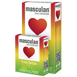 Презервативи Masculan Frutti Edition кольорові з ароматами 3 шт. - мініатюра 2