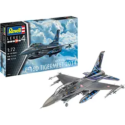 Збірна модель Revell Літак F-16D Tigermeet 2014 рівень 4 масштаб 1:72, 130 деталей (RVL-03844) - мініатюра 2