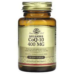 Коензим MegaSorb CoQ-10 400 мг - 30 софтгель