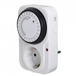 Розетка з Таймером Programmer Timer TG 14 A Біла