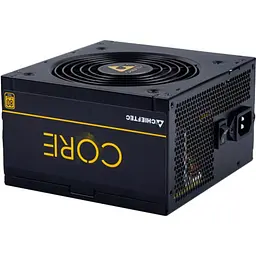 Блок живлення Chieftec Core 600W 80+ Gold (BBS-600S) Black