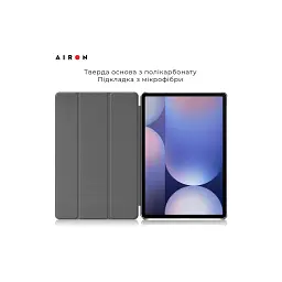 Чохол до планшета AirOn Premium Samsung Galaxy tab S10 Plus 12.4 2024 + film Black (4822356758483) - мініатюра 8