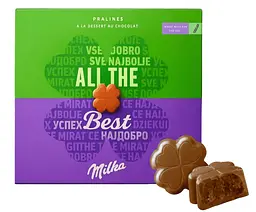 Шоколадні цукерки Milka All the Best Milk Chocolate 110г - мініатюра 2