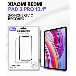 Скло захисне BeCover Xiaomi Redmi Pad 2 Pro 12.1" (714406) - мініатюра 6