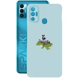 Защитная пленка StatusSKIN для Tecno Spark 7T Корпус Винил Патрон 2