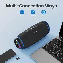 Портативна акустика Sounarc R1 40W до 16 год бездротова чорна - мініатюра 7