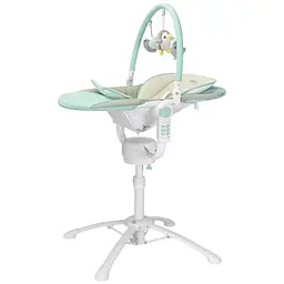 Стільчик шезлонг-гойдалка 3в1 Caretero Kivi Blue - мініатюра 10