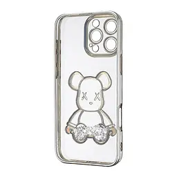 Чохол Shining Bear Case Protected Camera iPhone 16 Pro Max Silver - мініатюра 3