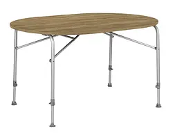 Стіл Bo-Camp Feather Oval 130x90 cm Brown (1404466) (DAS302107)