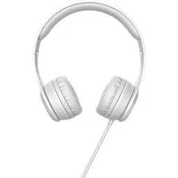 Навушники Hoco W21 Graceful charm wire control headphones сірі