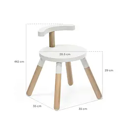 Стілець Stokke MuTable V2 білий (627101) - мініатюра 9