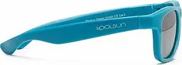 Дитячі сонцезахисні окуляри Koolsun Wave 3+ блакитні (KS-WACB003) - мініатюра 2