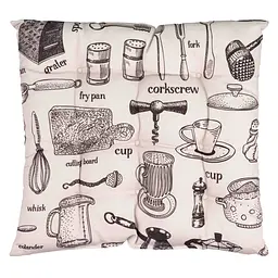 Подушка для стільця Ardesto Kitchen 40х40см, 90% поліестер, 10% бавовна (ART03KN) - мініатюра 2