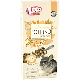 Ласощі для шиншил Lolopets Smakers Extrimo 100 г (LO-71667)