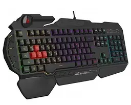 Клавіатура B310N Black, USB, ігрова Bloody teh0020606 - мініатюра 2