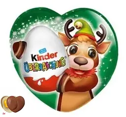 Шоколадне серце Kinder Uberraschung Олень з сюрпризом 53 г