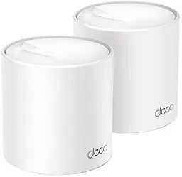 Wi-Fi система TP-Link Deco X50 (2pack) ax3000 - комплект із 2 роутерів