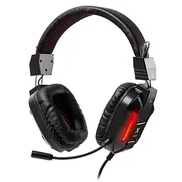 Ігрова гарнітура Vinga HSCU-110 Gaming Black (HSCU-110) - мініатюра 1