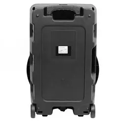 Акустична система Goldteller GT-6021 валіза з караоке 2200 mAh 30W Black (3_00442) - мініатюра 2