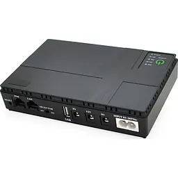 Джерело безперебійного живлення (ДБЖ) для роутера Voltronic DC1018P 10400mAh Black [108013] - мініатюра 2