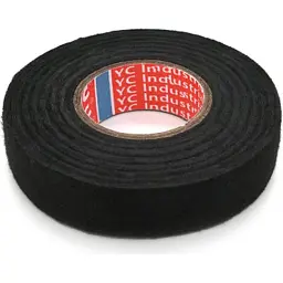 Ізоляційна стрічка Voltronic тканинна YC 51618 0.17 мм * 19 мм * 10 м Black, -40°С - +125°С (0,17мм*19мм*10м)