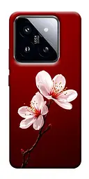 Чохол Demsky Sakura red для Xiaomi 14 Pro