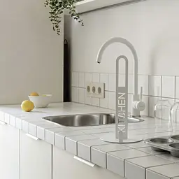 Тримач для паперових рушників Nice & Cozy Kitchen M140 белый - мініатюра 3