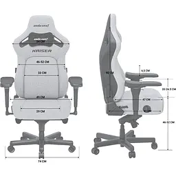 Крісло ігрове Anda Seat Kaiser 4 Violet Size L (AD12YDDC-L-20-V-PV/C) - мініатюра 8