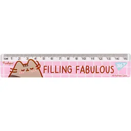 Лінійка Yes Pusheen 15 см (370655)