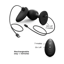 Анальная вибропробка Dorcel Geisha Plug Infinite L - мініатюра 4