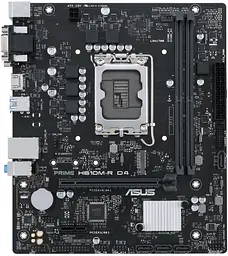 Материнcька плата PRIME H610M-R D4-SI s1700 H610 2xDDR4 M.2 HDMI D-Sub DVI mATX White BOX WITH Asus teh0019050 - мініатюра 2